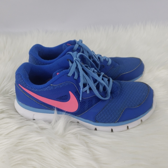 Nike Women's Flex Experience RN 3 652853-401 Blue Pink Running Shoes Size 7.5 - Picture 5 of 13